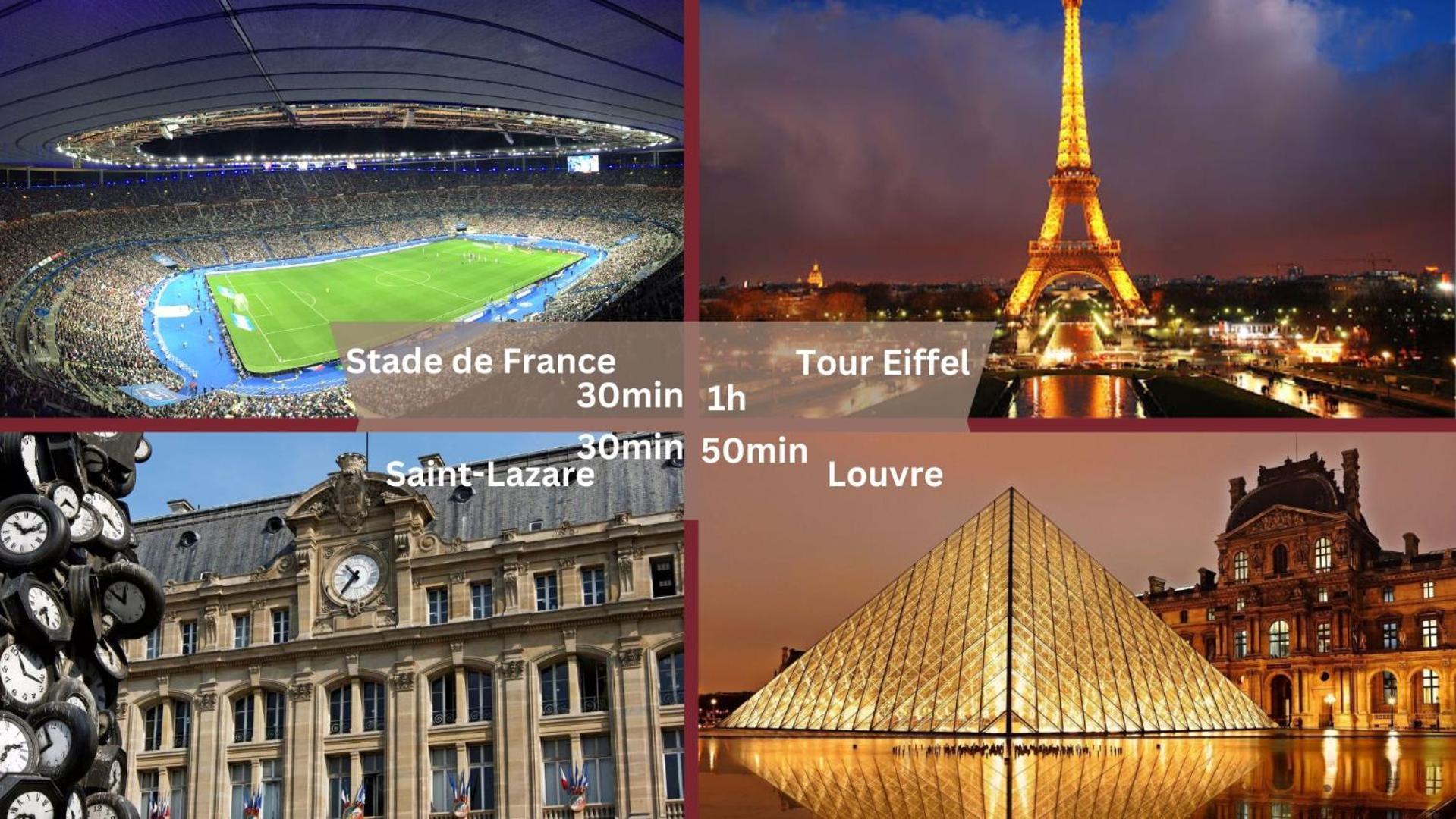 Destiny Appart' Paris -Beauvais-Orly- Podcasts- Stade De France Стен Екстер'єр фото