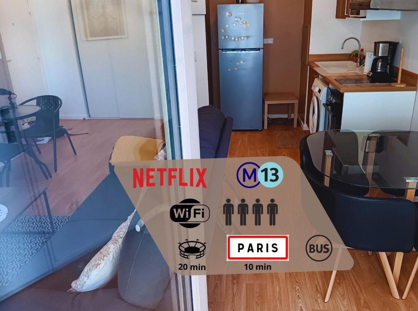 Destiny Appart' Paris -Beauvais-Orly- Podcasts- Stade De France Стен Екстер'єр фото
